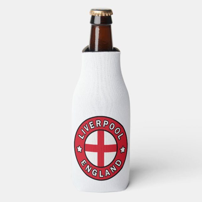 Liverpool England Bottle Cooler (Bottle Front)