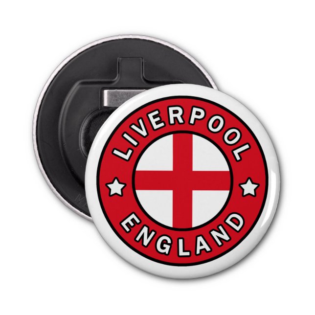Liverpool England Bottle Opener (Front)
