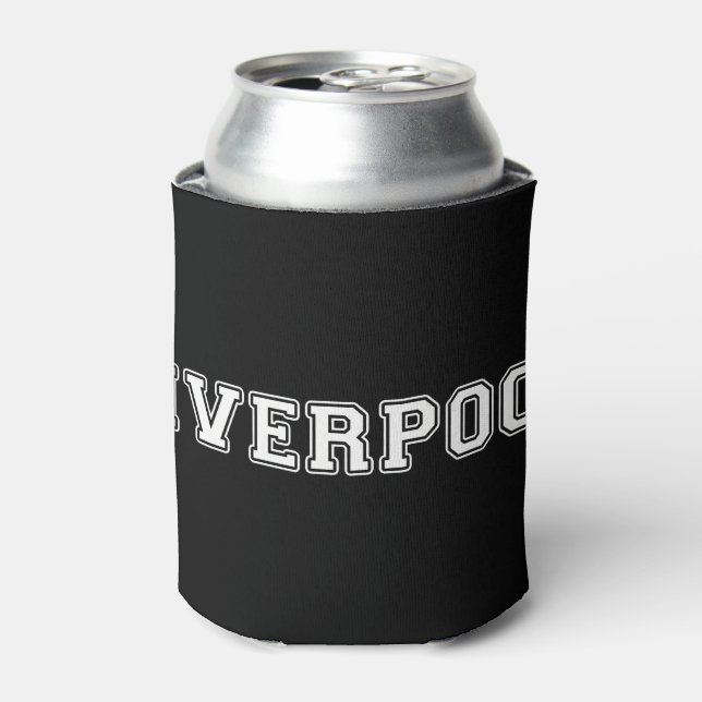 Liverpool England Can Cooler (Can Front)