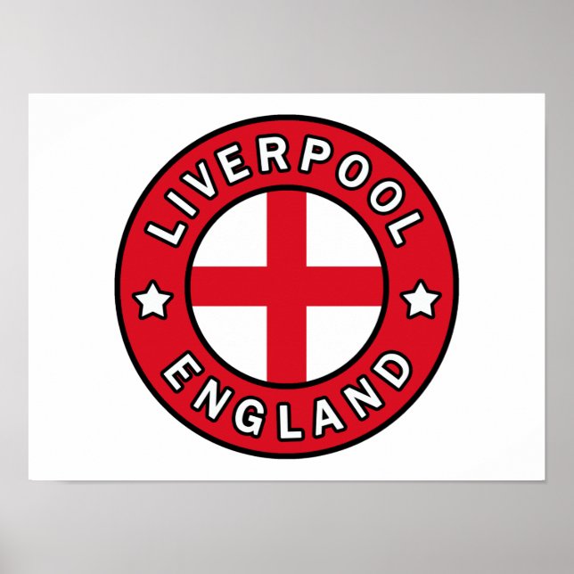Liverpool England Poster (Front)