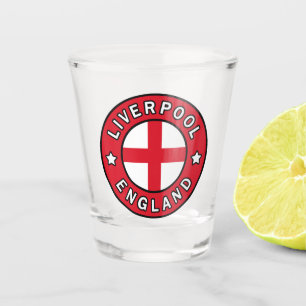 Liverpool England Shot Glass