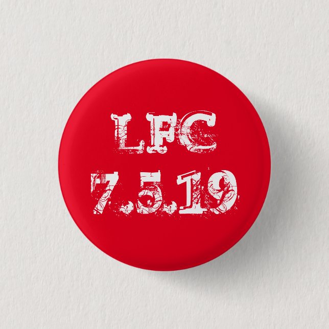 Liverpool FC Badge - 7.5.19 (Front)
