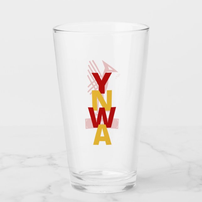 Liverpool FC Inspired Bespoke Beer Glass (Front)