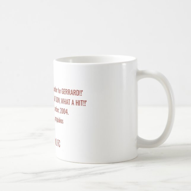 liverpool fc supporters mug (Right)