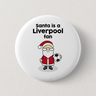Liverpool Footll Soccer Christmas 6 Cm Round Badge