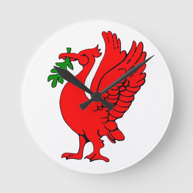 Liverpool liver bird clocks (Front)