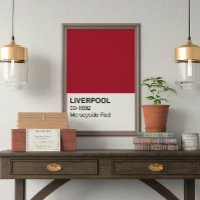 Liverpool Merseyside Red - Full Width