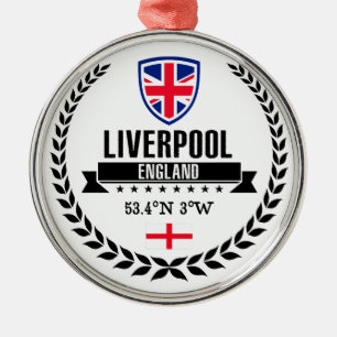 Liverpool Metal Tree Decoration