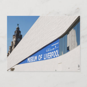Liverpool Museum Postcard