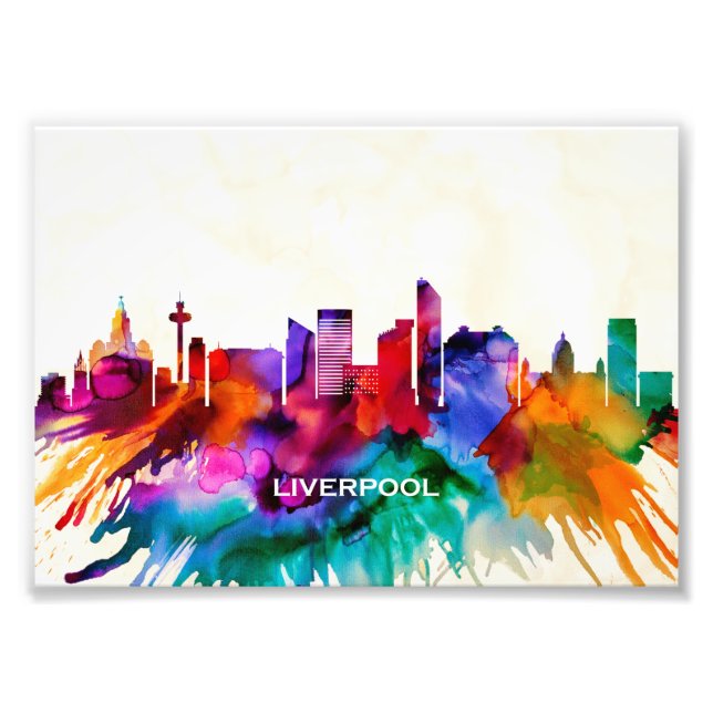 Liverpool Skyline Photo Print (Front)