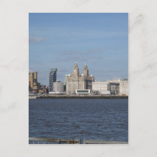 Liverpool Skyline Postcard