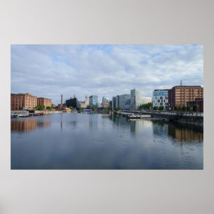 Liverpool skyline poster