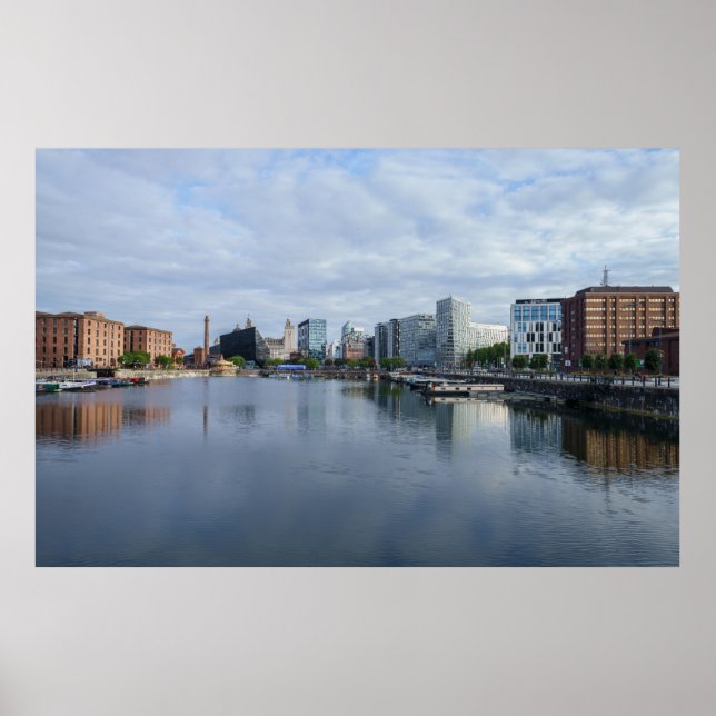 Liverpool skyline poster (Front)