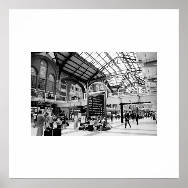 Liverpool Train Station Print (Front)