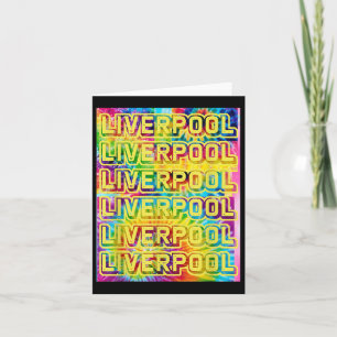 Liverpool Uk City Shirt World Travel Gift Men Wome Card