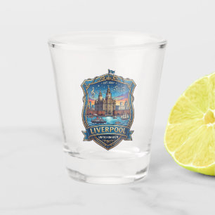 Liverpool United Kingdom Shot Glass