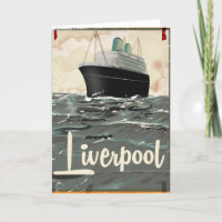 Liverpool Vintage Travel poster