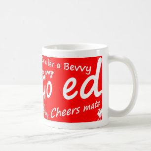 Liverpudlian / Wacker mug, Red Coffee Mug
