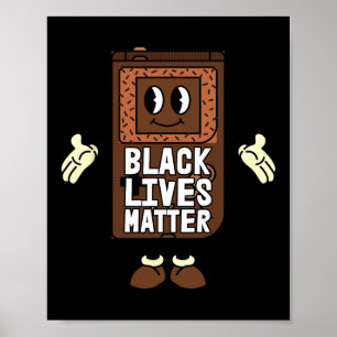 Lives Problem Video-game Black History Gaming Game Poster