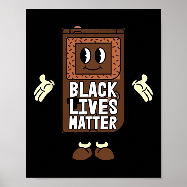 Lives Problem Video-game Black History Gaming Game Poster (Front)
