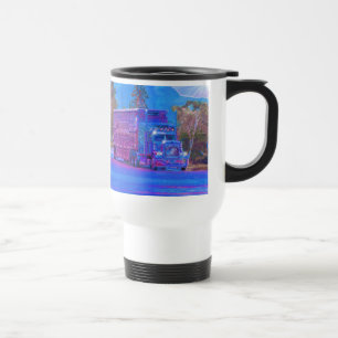 LIVESTOCK LORRY BIG RIG TRUCKERS Truck Stop Mug