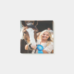 Livestock Show Horse Photo Customize Post-it Notes