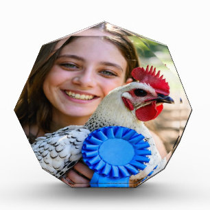 Livestock Show Poultry Photo Customize Block