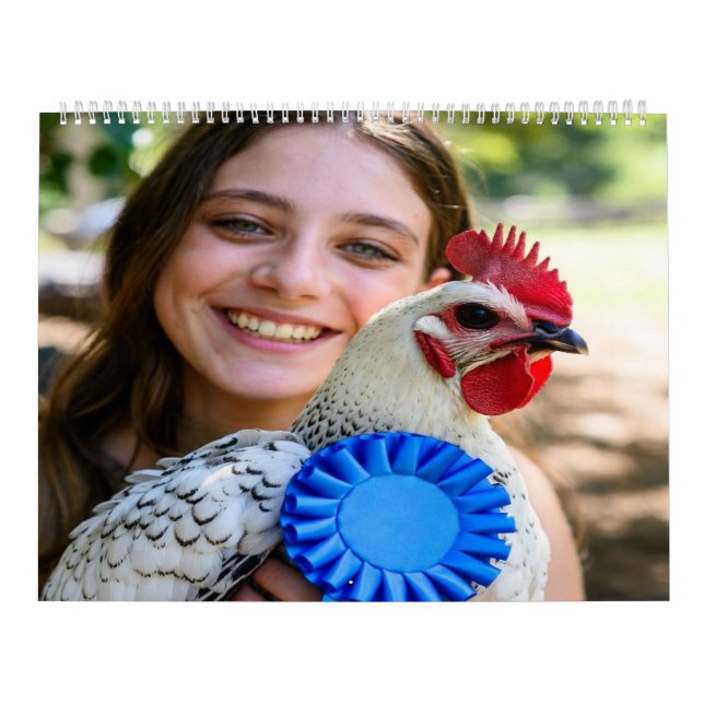 Livestock Show Poultry Photo Customize Calendar (Cover)