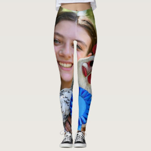 Livestock Show Poultry Photo Customize Leggings