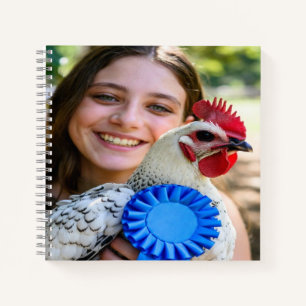 Livestock Show Poultry Photo Customize Notebook