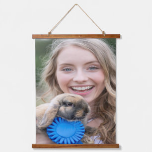 Livestock Show Rabbit Photo Customize Hanging Tapestry