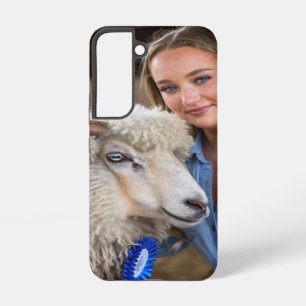 Livestock Show Sheep Photo Customize Samsung Galaxy Case