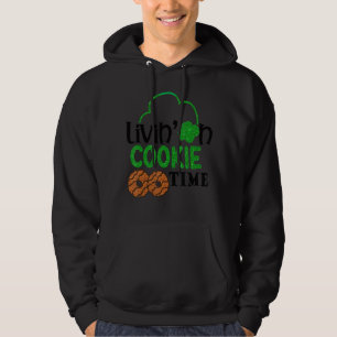 Livin On Cookie Time Scout For Girls Bakery Cookie Hoodie