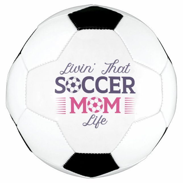 Livin’ That Soccer Mum Life Football (Front)