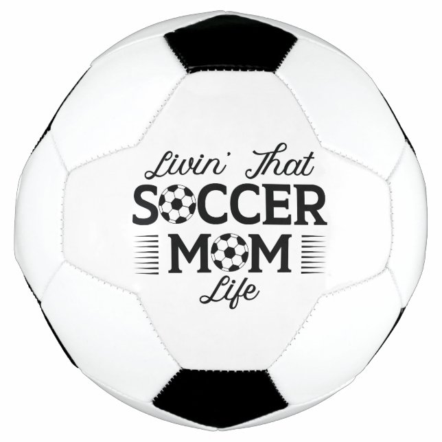 Livin’ That Soccer Mum Life Football (Front)