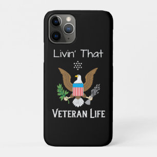 Livin' That Veteran Life Apple iPhone 11 Case