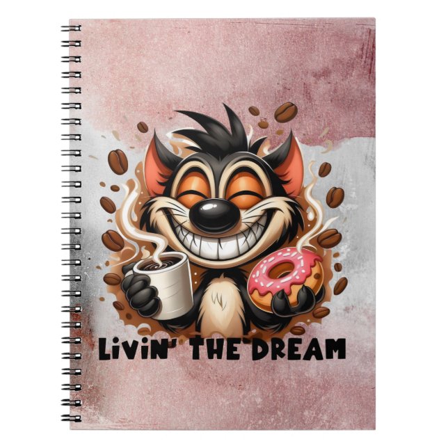 Livin the Dream Notebook (Front)