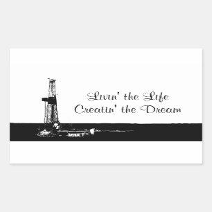 "Livin' the Life" Sticker