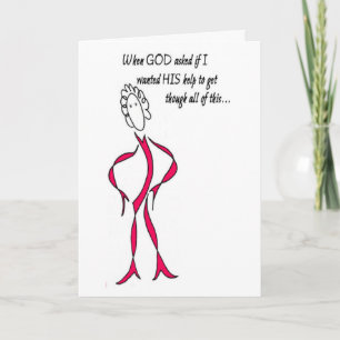 LIVIN' WITH CANCER CARD