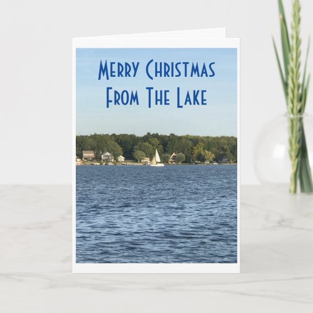 **LIVING AT THE LAKE** CHRISTMAS IS SPECIAL CARD (Front)