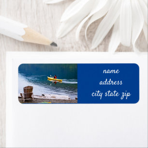 **LIVING AT THE LAKE** RETURN ADDRESS LABEL