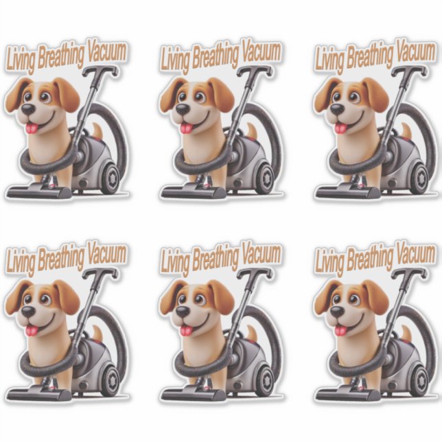 Living Breathing Vacuum Dog (Front)