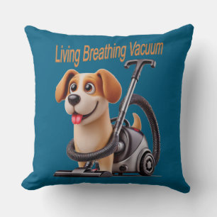 Living Breathing Vacuum Dog Cushion