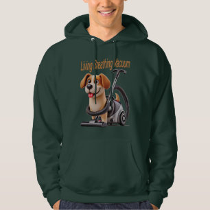 Living Breathing Vacuum Dog Hoodie