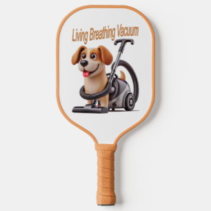Living Breathing Vacuum Dog Pickleball Paddle
