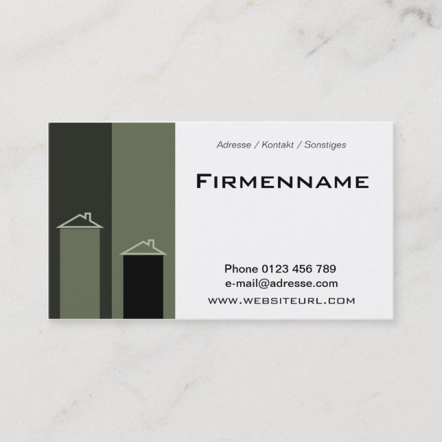 living business card (Front)