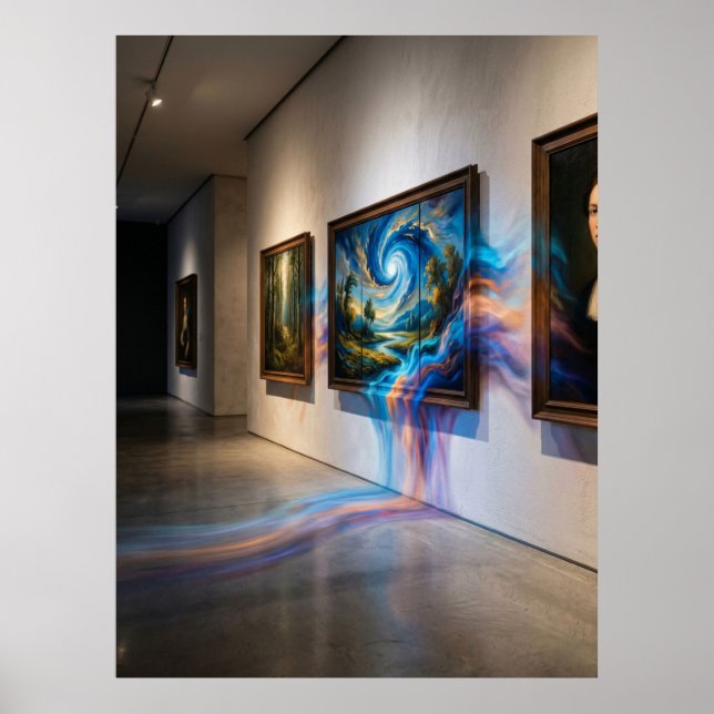 Living Canvas Dream Gallery Poster (Front)