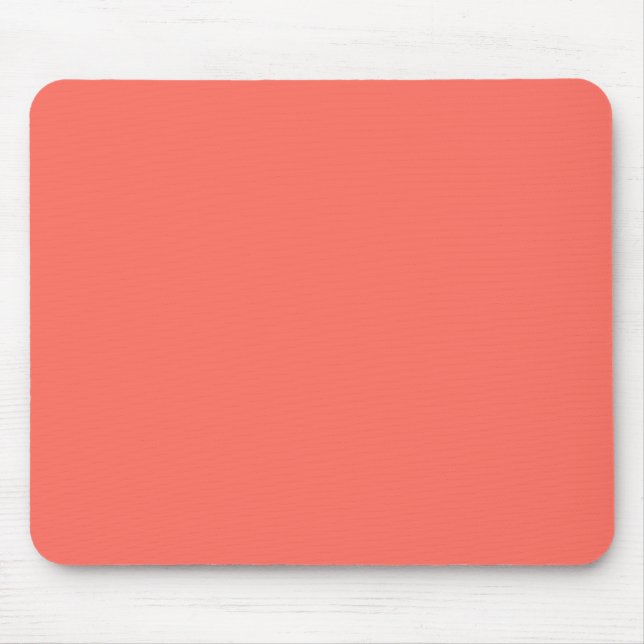 Living Coral Mouse Mat (Front)