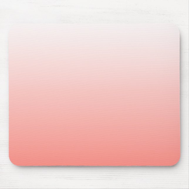 Living Coral OMBRE Mouse Mat (Front)