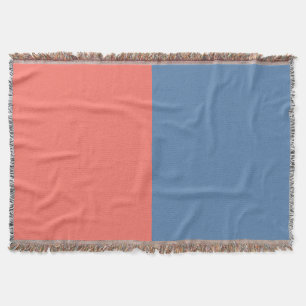 Living Coral On The Pacific Coast Throw Blanket